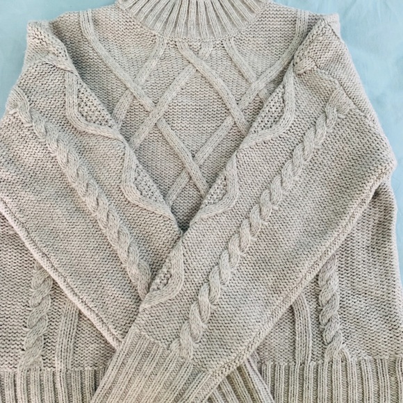 NWOT - Gap Womens Cable Knit Mockneck Sweater - Picture 6 of 6